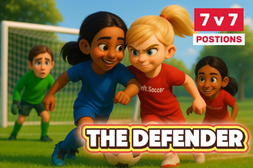 Role of an Defender in 7v7 Soccer